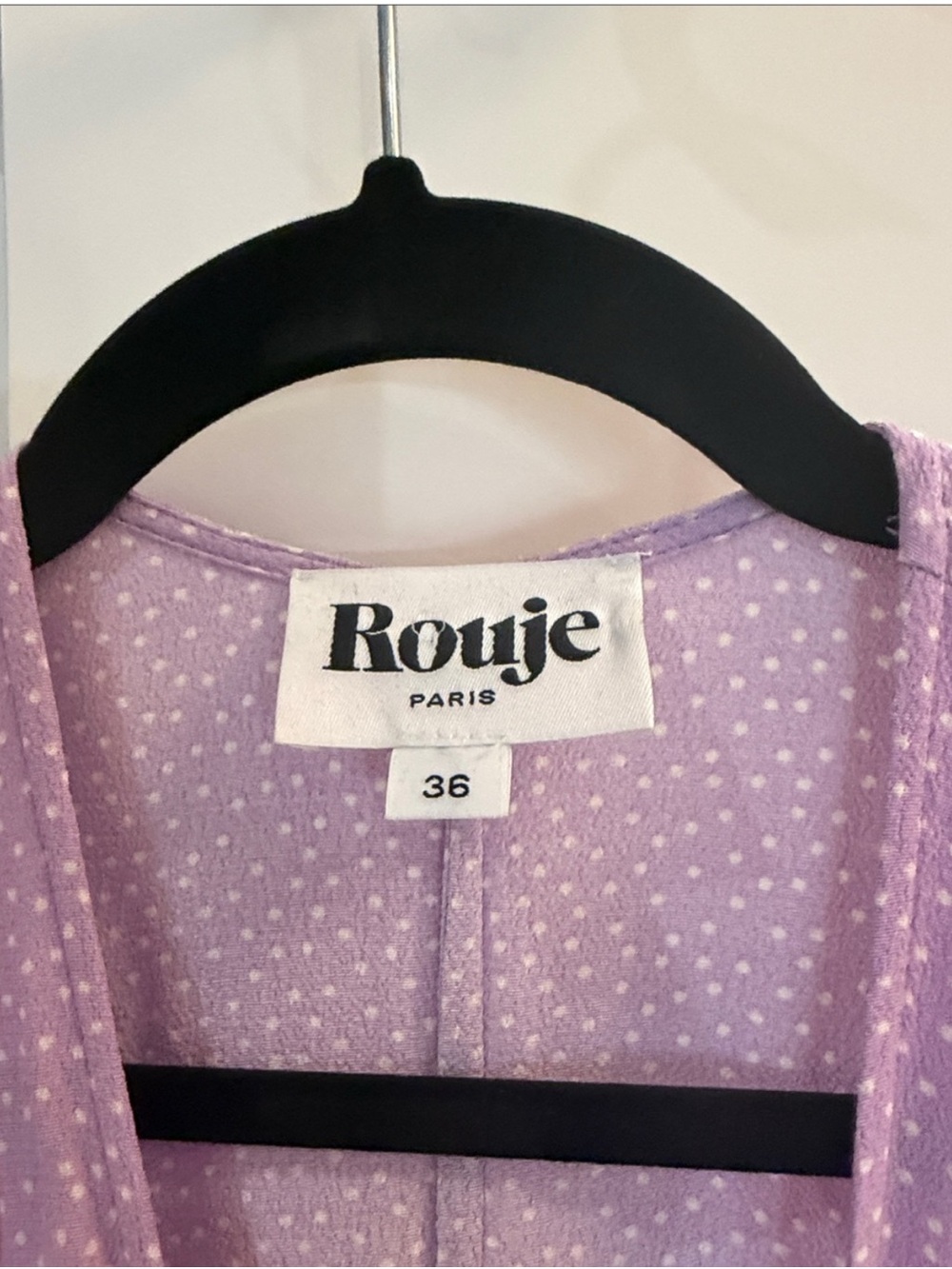 Rouje Gabin Dress Lilac Print - Picture 5 of 5